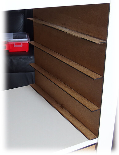 Kallax 2x4 Schubladenführung