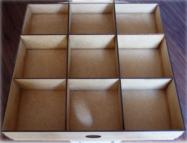 Kallax 2x4 Schublade MDF-Einsatz